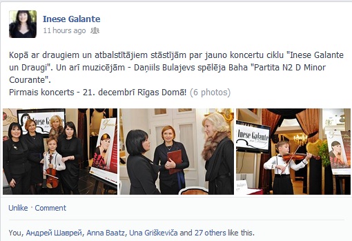 inese galante facebook jaunumi